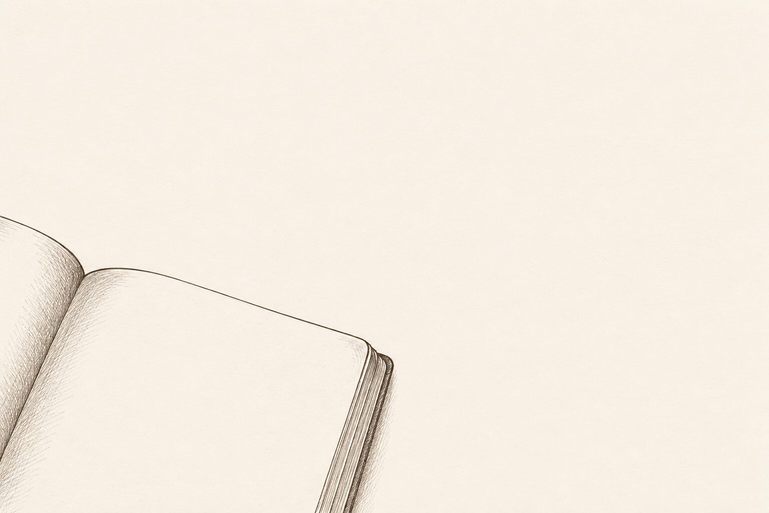 Hand-drawn ledger illustration