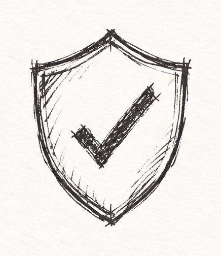 Shield icon illustration