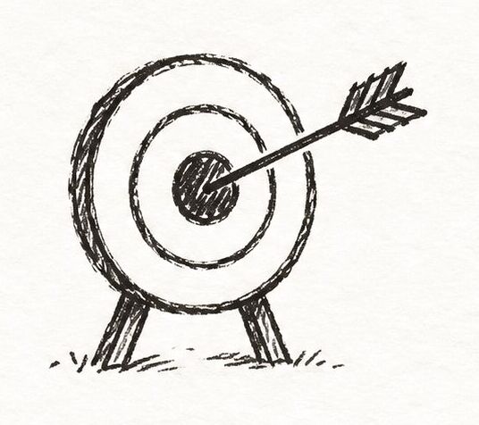 Target icon illustration